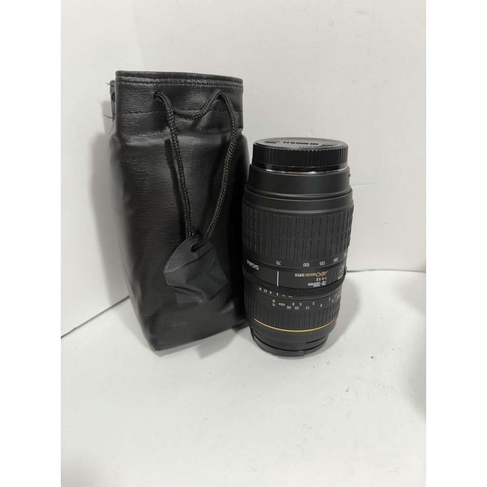 Sigma DG APO Macro‎ Super 70-300mm f/4.0-5.6 APO DG Lens With Leather Case